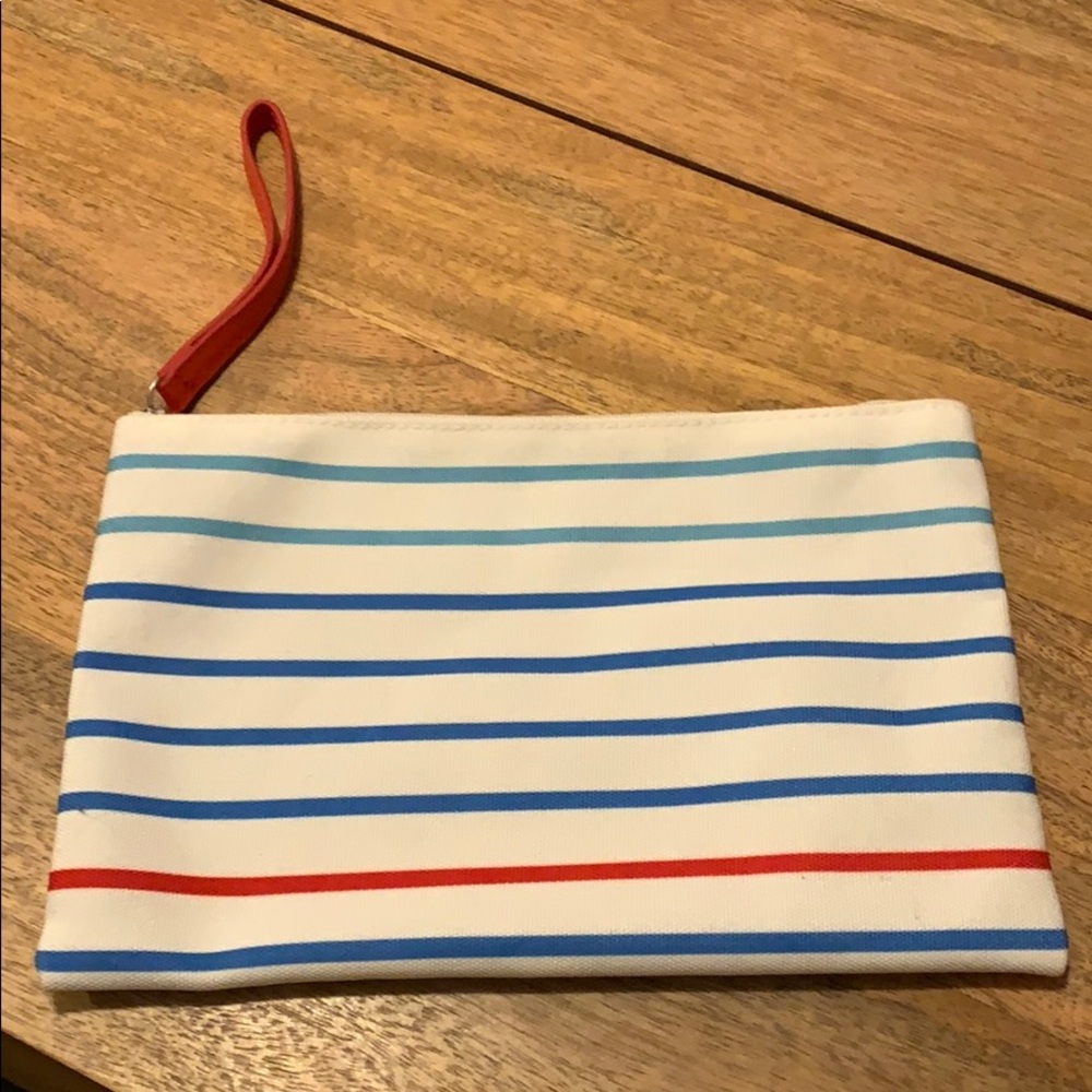 Small colorful cosmetic bag